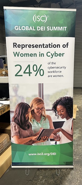 "Representations of Women in Cyber" Banner